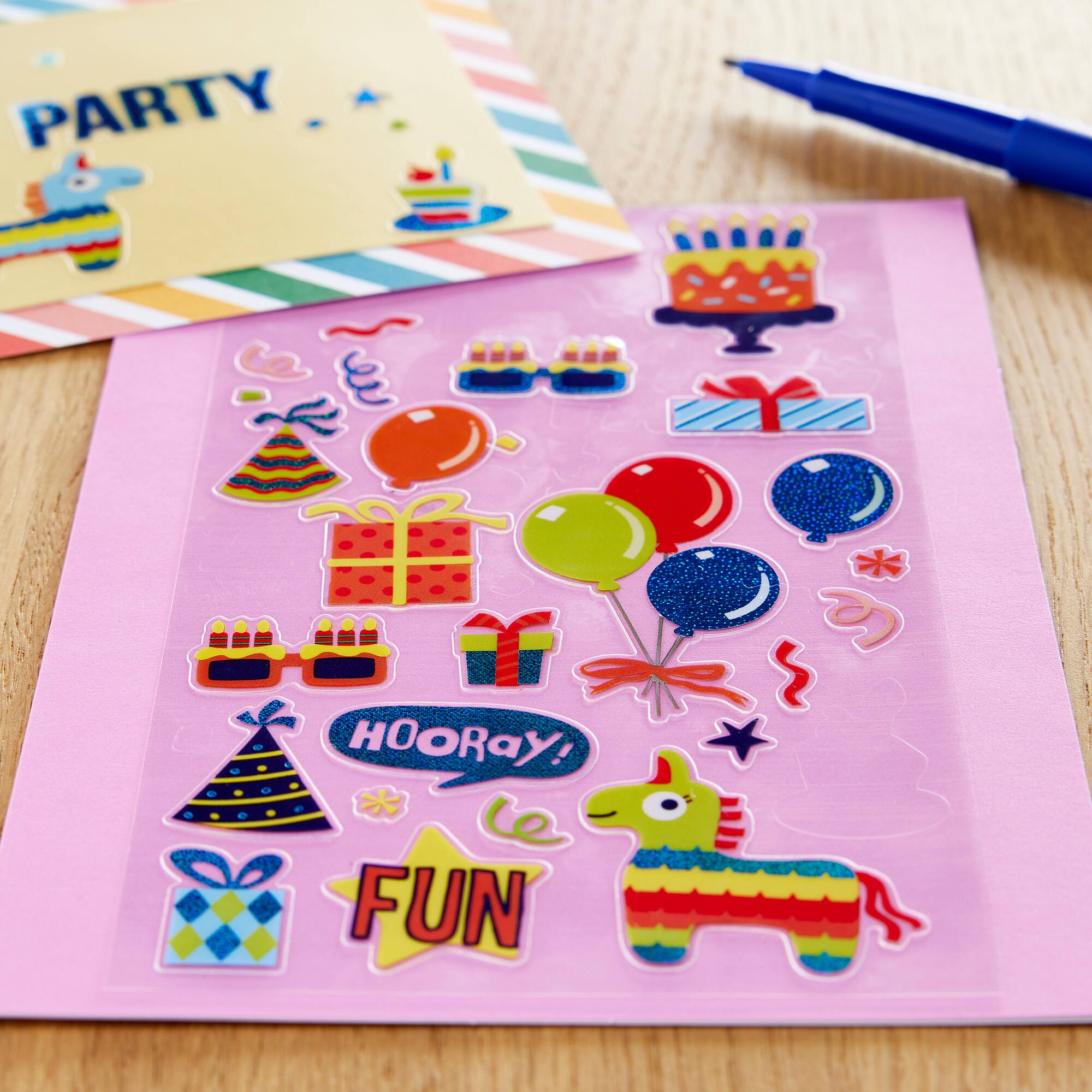 Birthday Party Stickers by Recollections